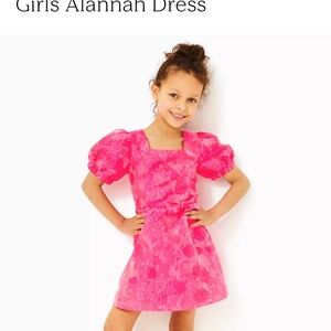 *New* Lilly Pulitzer Pink Girls Alannah Dress